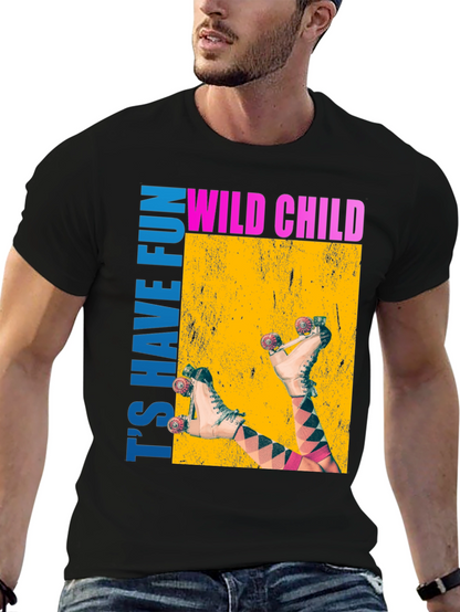 Wild Child Roller Skate Graphic Tee