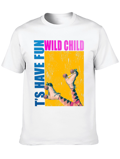 Wild Child Roller Skate Graphic Tee