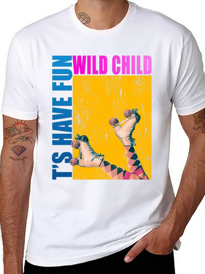 Wild Child Roller Skate Graphic Tee