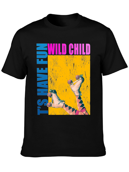 Wild Child Roller Skate Graphic Tee