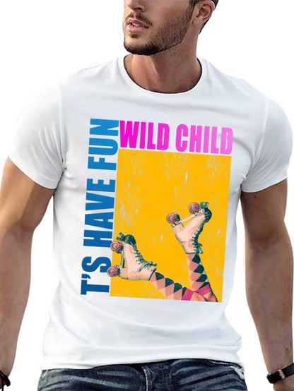 Wild Child Roller Skate Graphic Tee