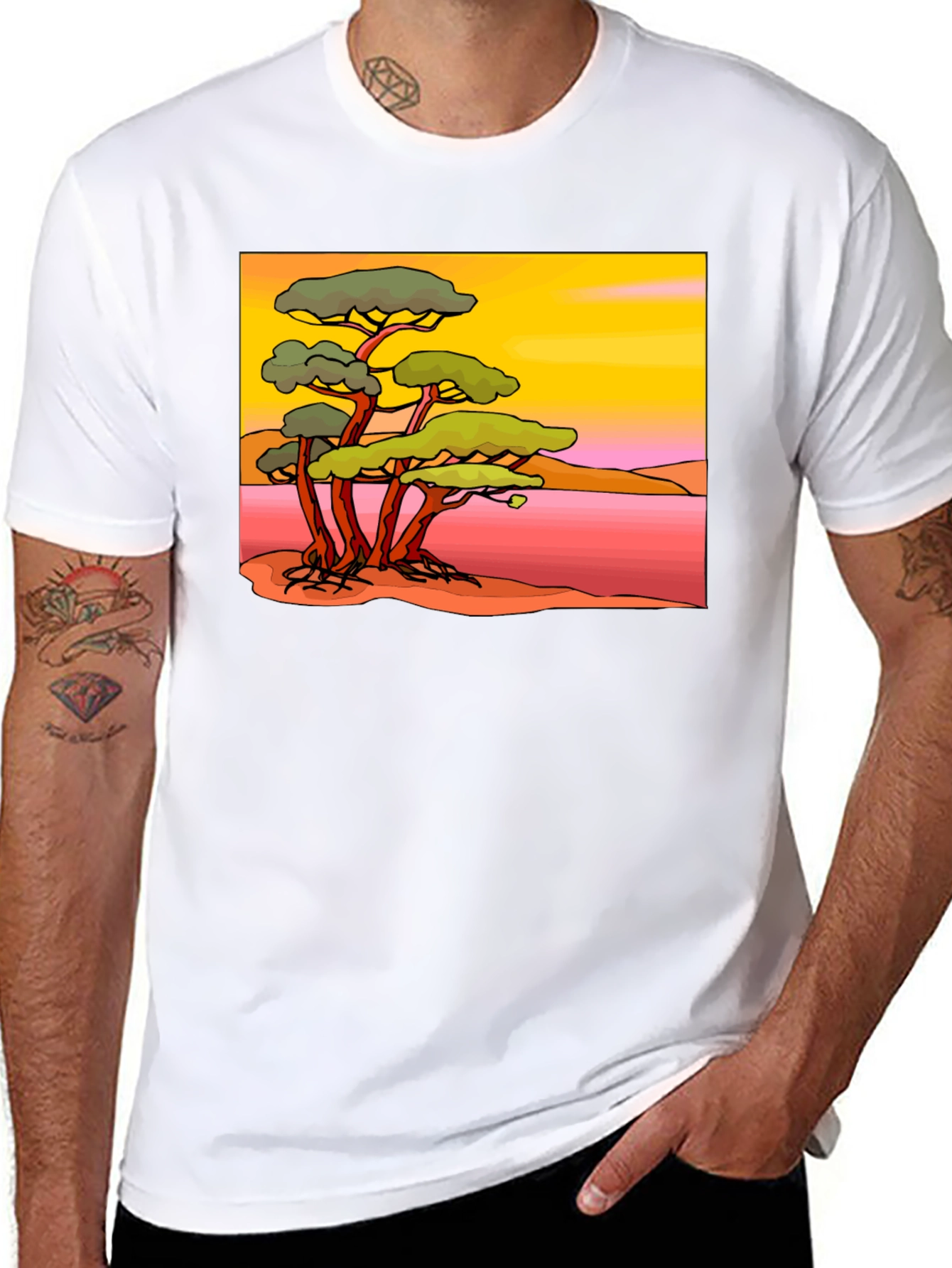African Savanna Graphic Tee
