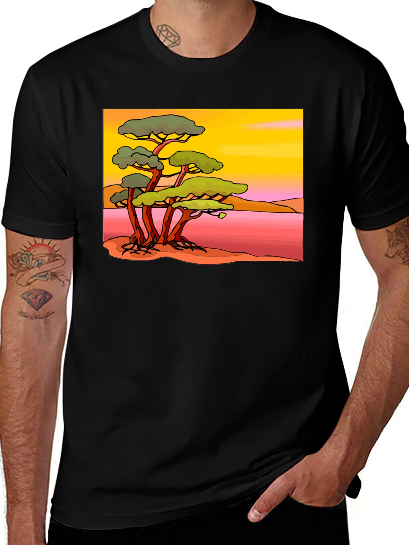 African Savanna Graphic Tee