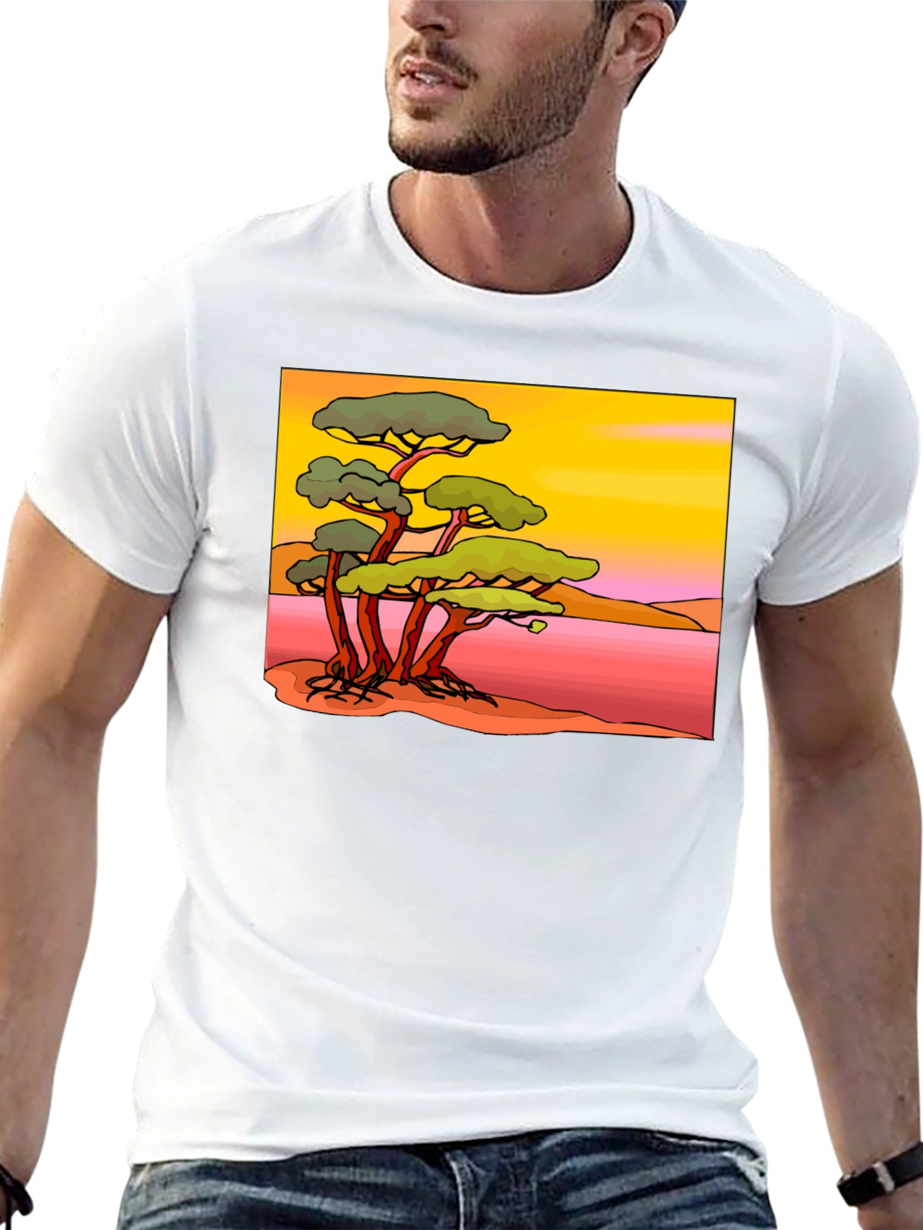 African Savanna Graphic Tee
