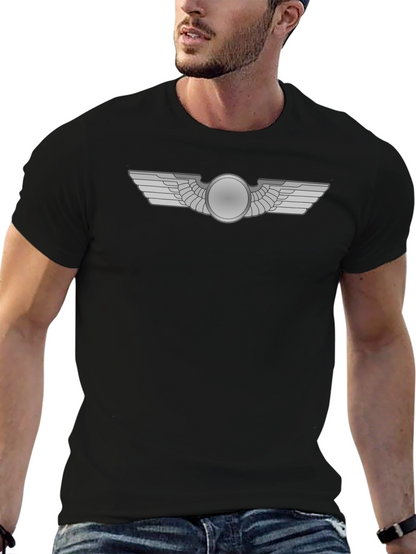 Winged Emblem Black T-Shirt