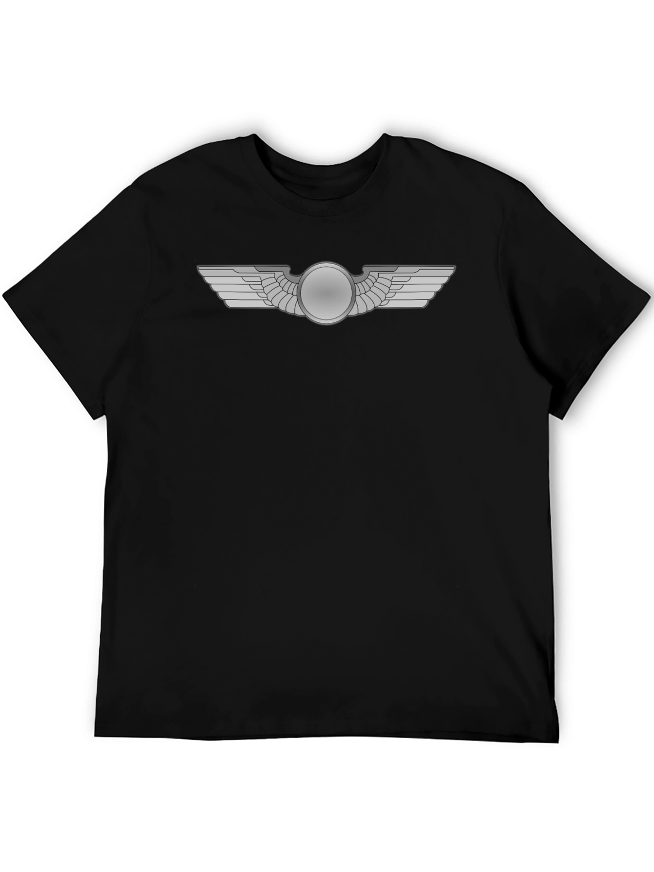 Winged Emblem Black T-Shirt