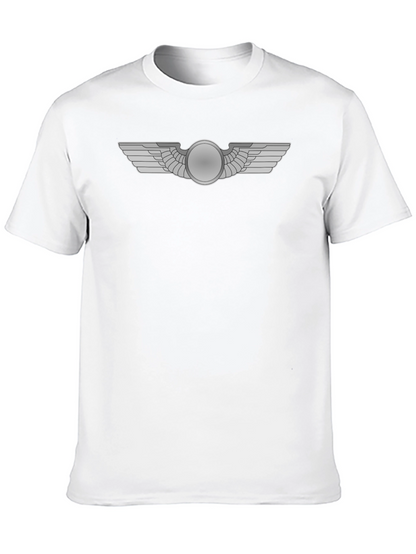 Winged Emblem Black T-Shirt