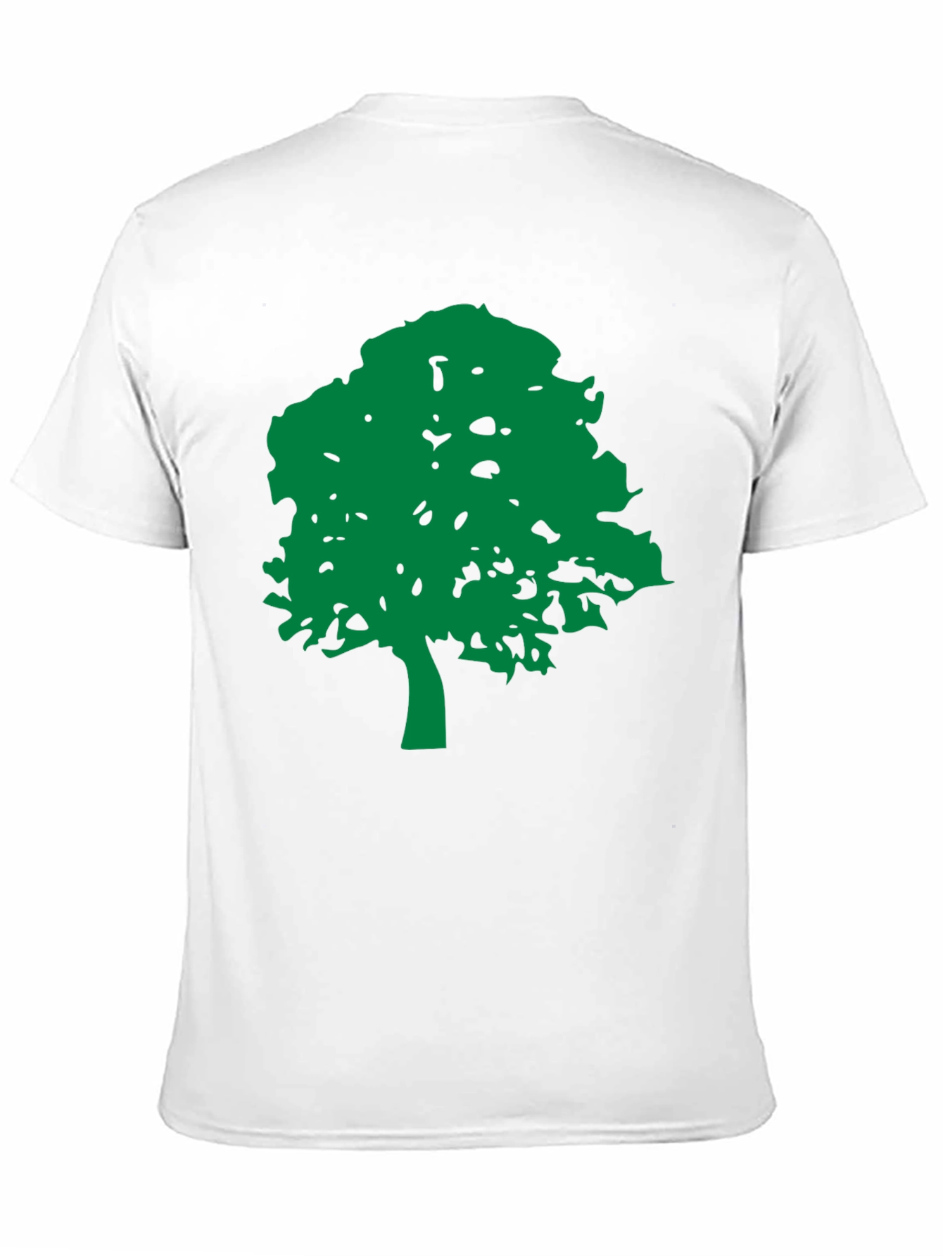 Green Tree Graphic Black T-Shirt - Nature Lovers Tee