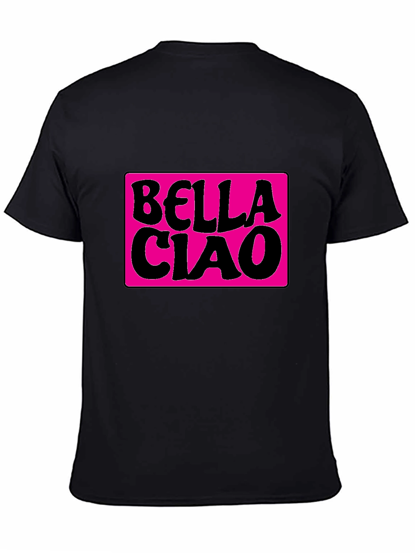 Bella Ciao Graphic T-Shirt - Stylish Black Tee