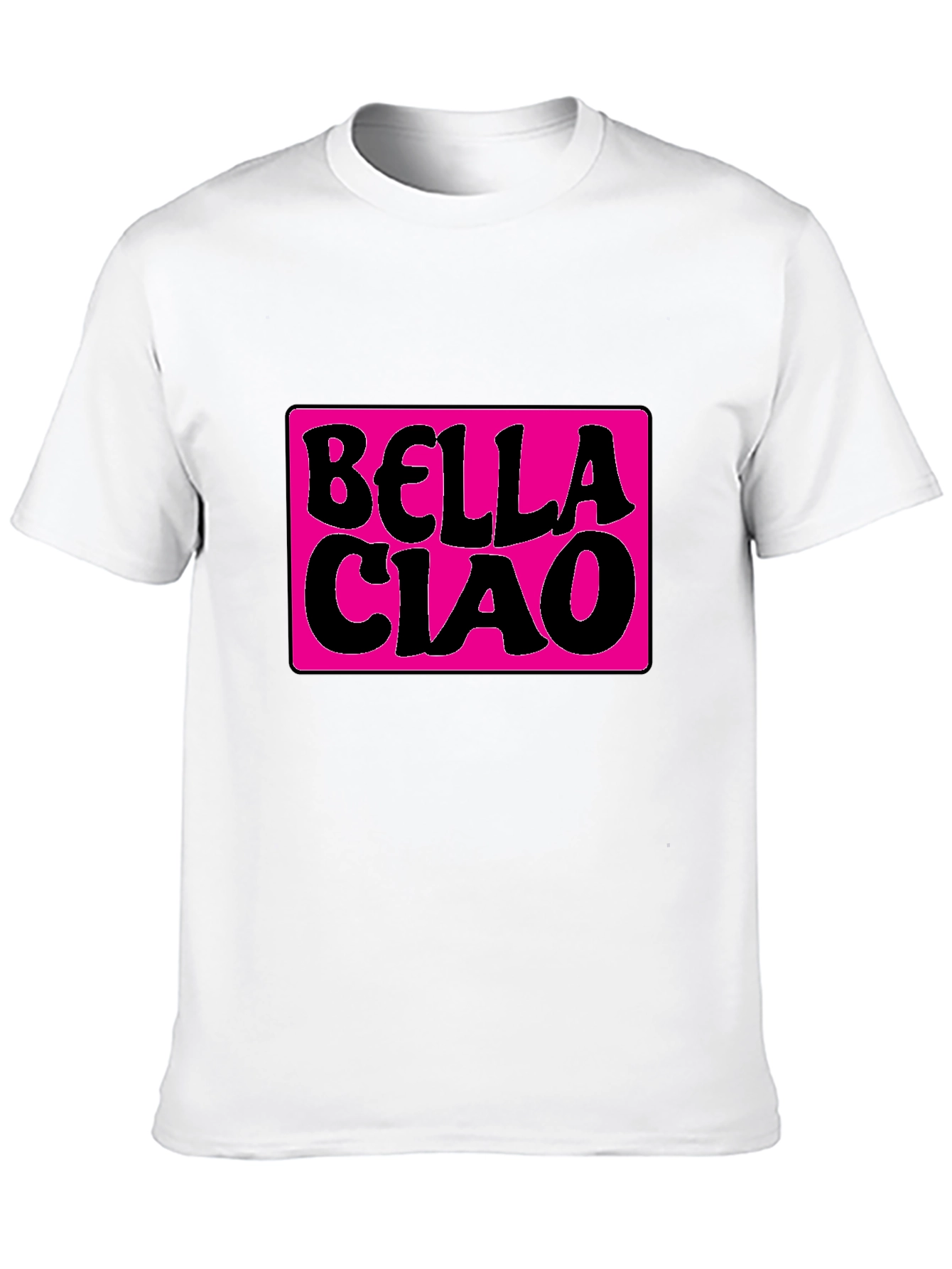 Bella Ciao Graphic T-Shirt - Stylish Black Tee