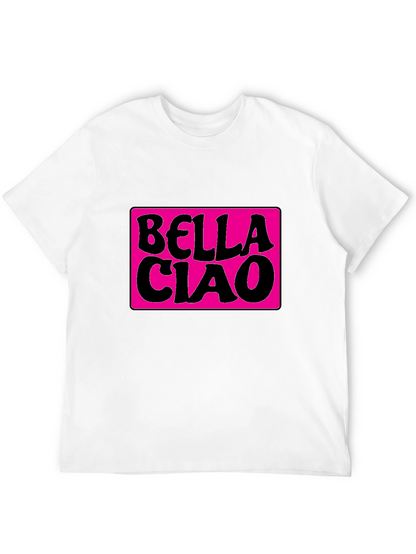 Bella Ciao Graphic T-Shirt - Stylish Black Tee
