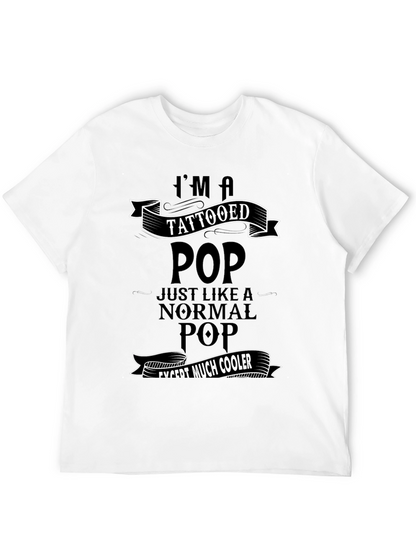 Tattooed Pop T-Shirt - Cool Dad Tee