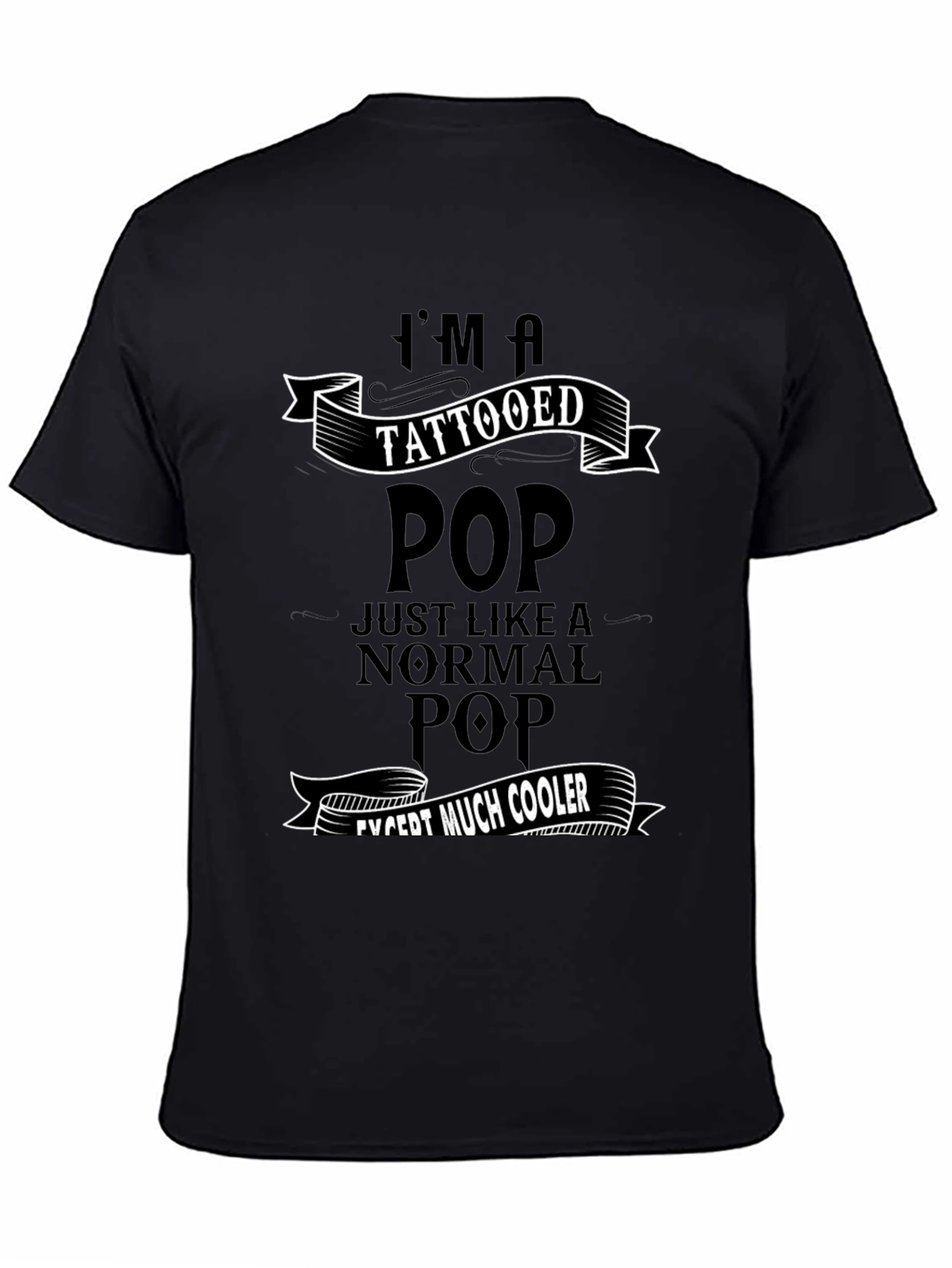 Tattooed Pop T-Shirt - Cool Dad Tee