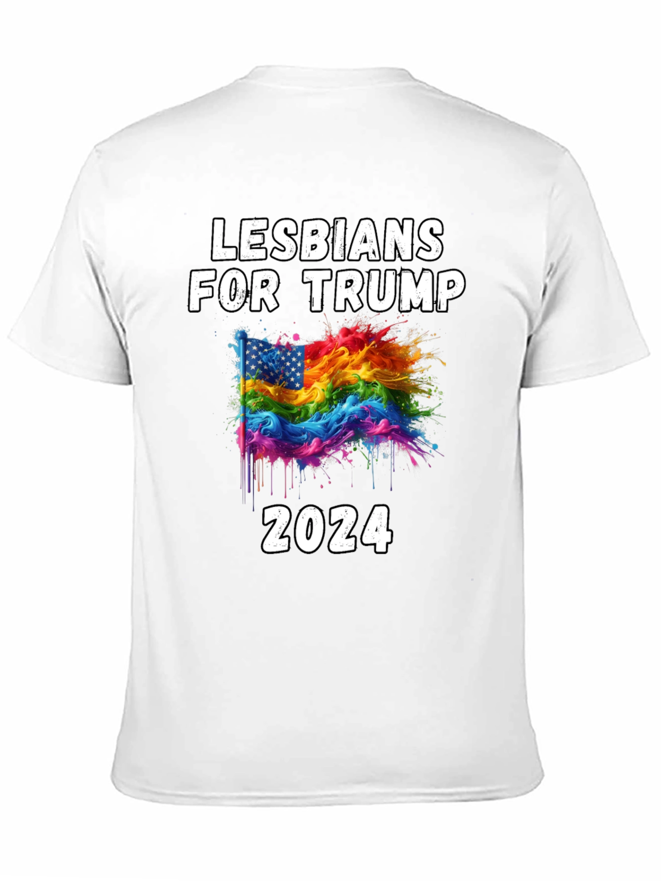 Lesbians for Trump 2024 Graphic T-Shirt