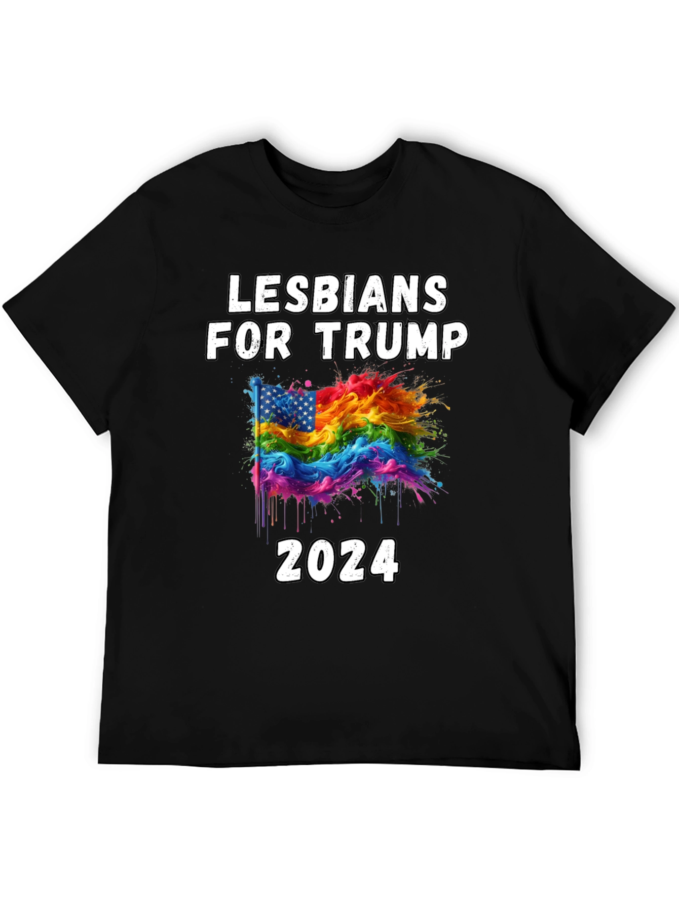 Lesbians for Trump 2024 Graphic T-Shirt