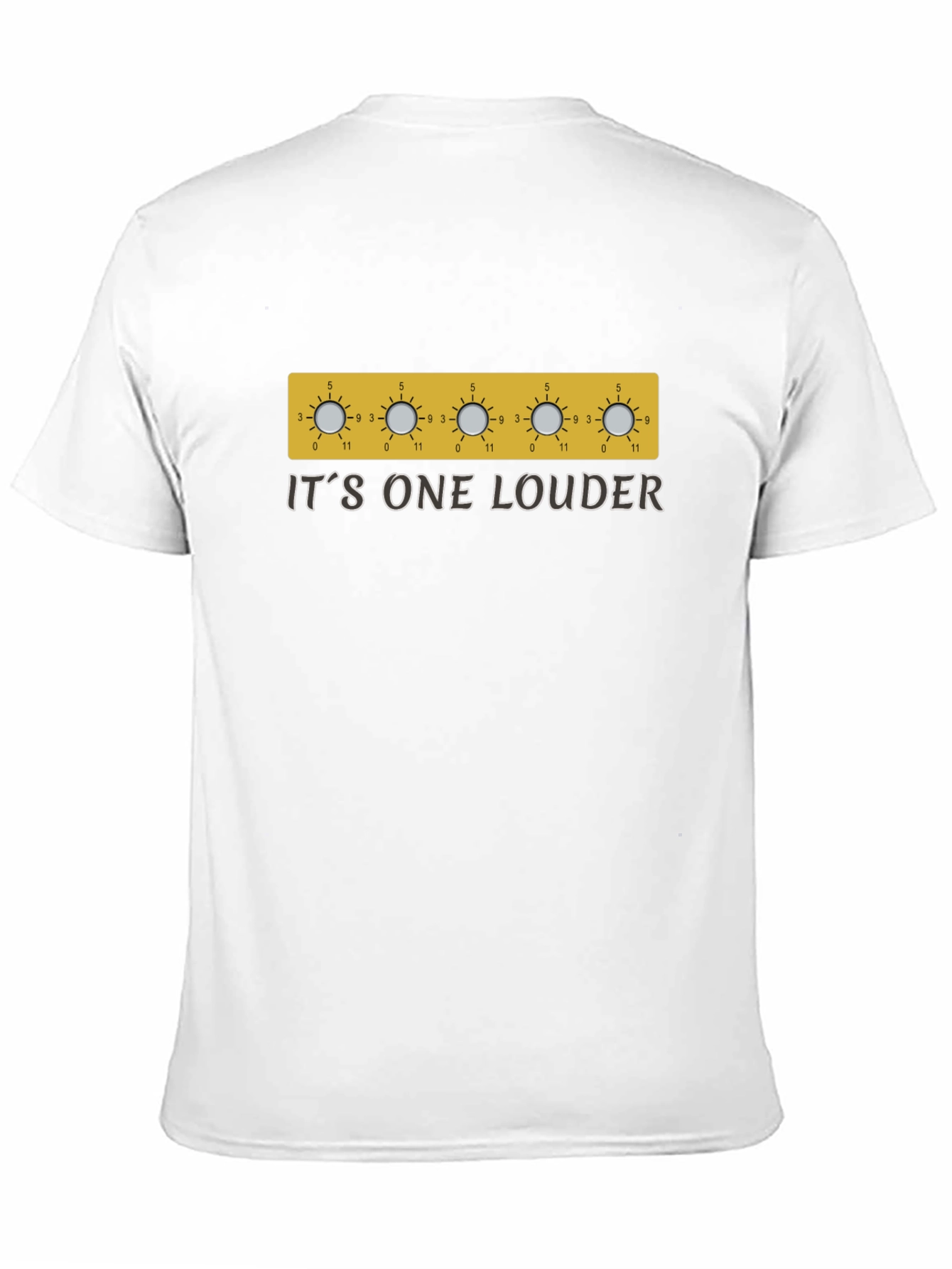 Its One Louder Black T-Shirt