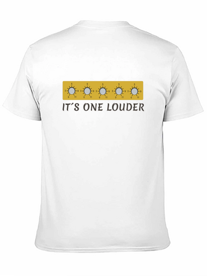 Its One Louder Black T-Shirt