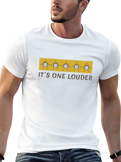 Its One Louder Black T-Shirt