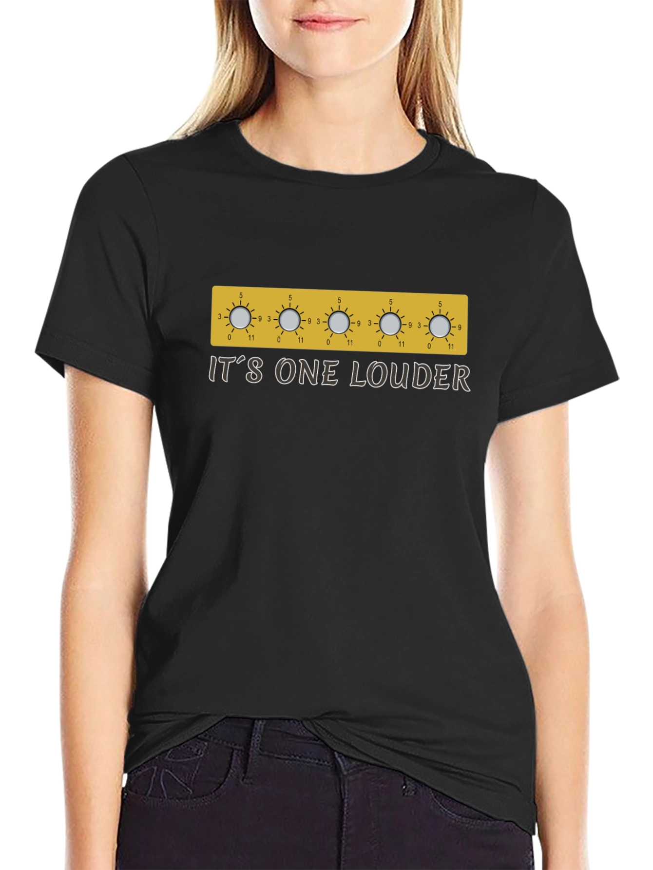 Its One Louder Black T-Shirt