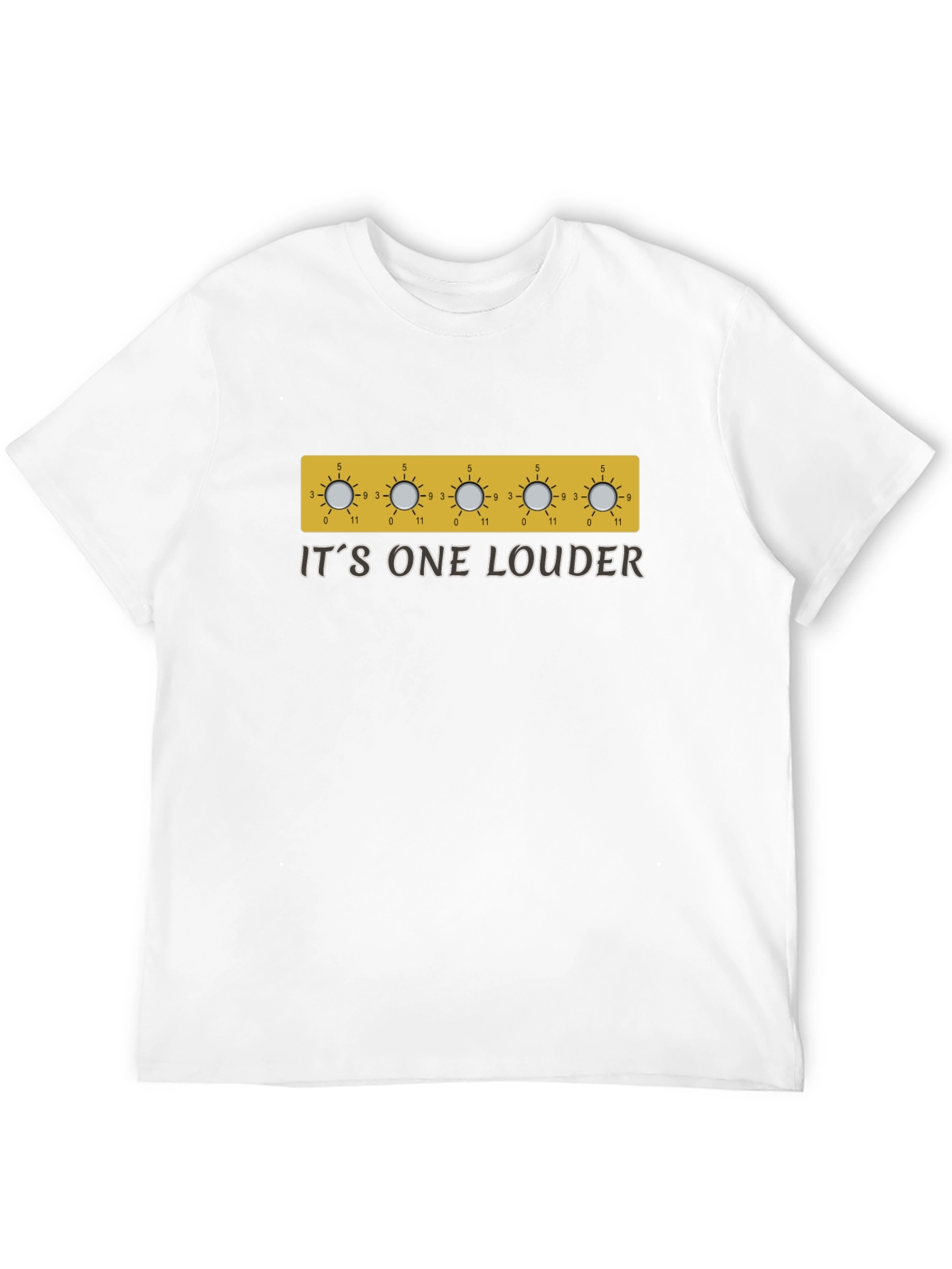 Its One Louder Black T-Shirt