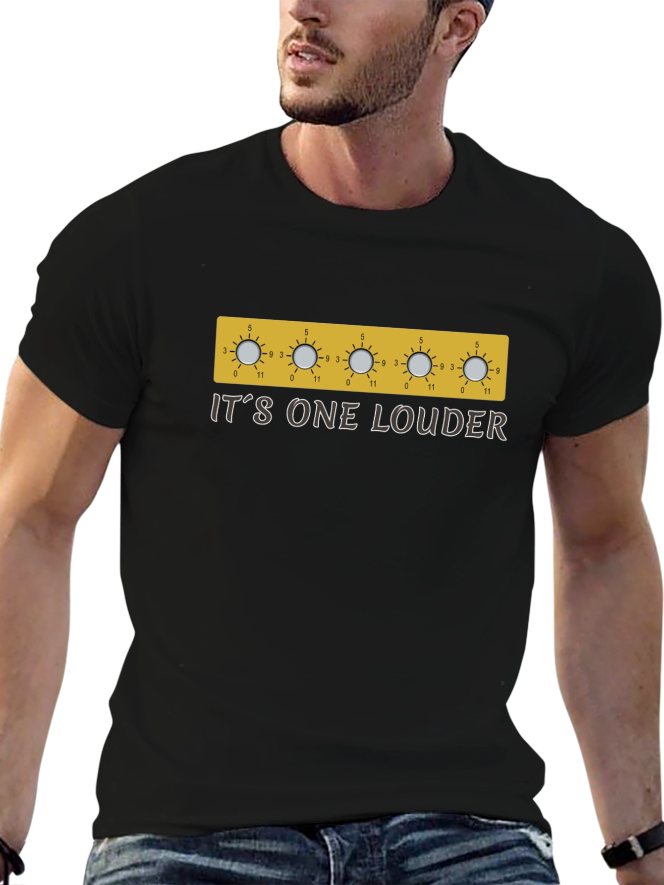 Its One Louder Black T-Shirt
