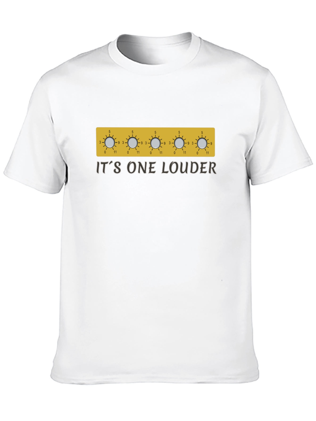 Its One Louder Black T-Shirt