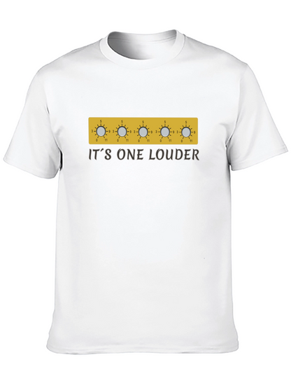 Its One Louder Black T-Shirt