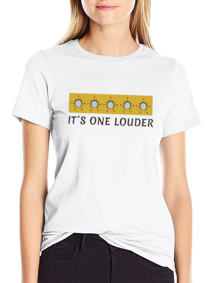 Its One Louder Black T-Shirt