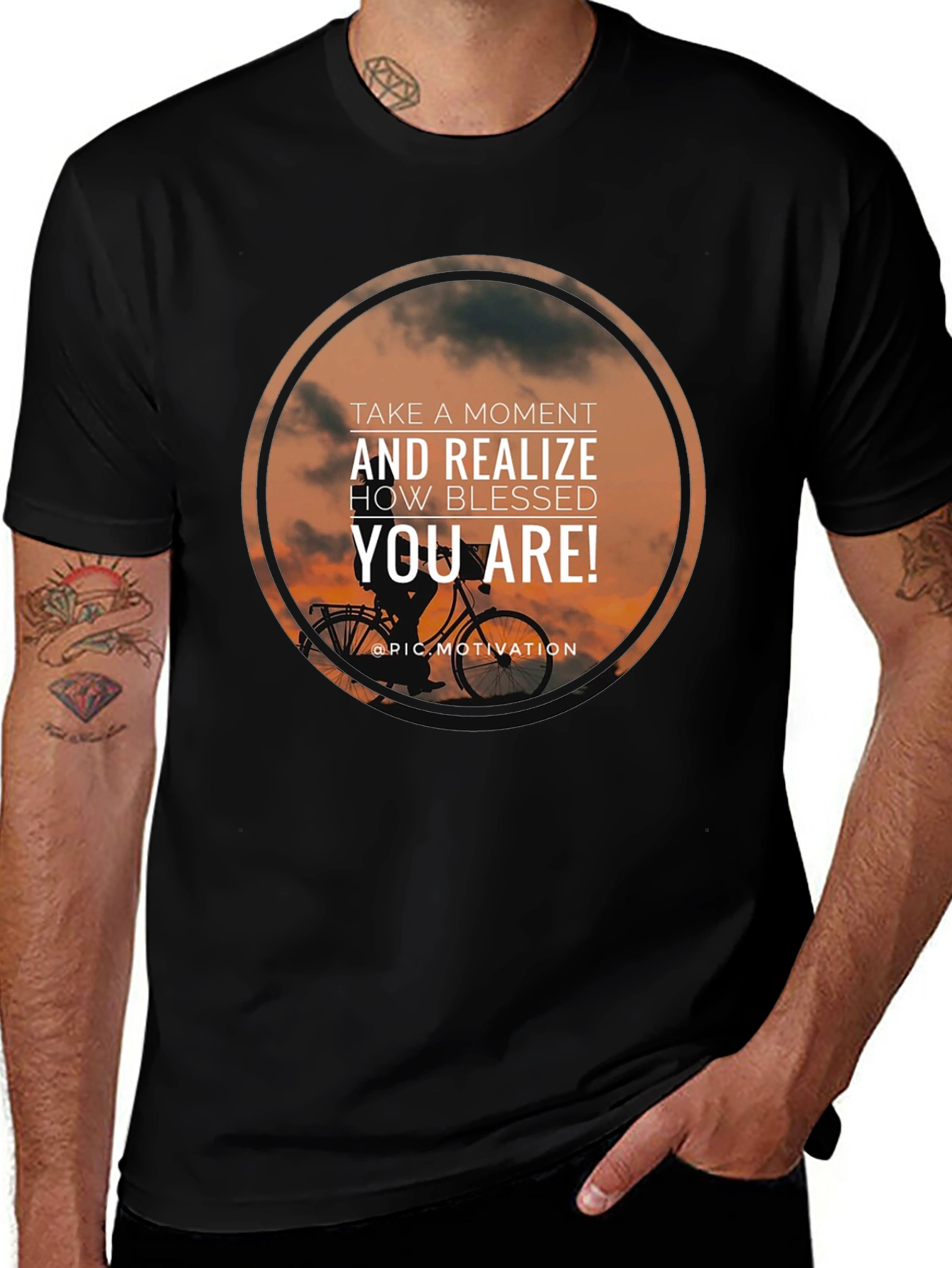 Blessed Moment Graphic Tee - Inspirational T-Shirt