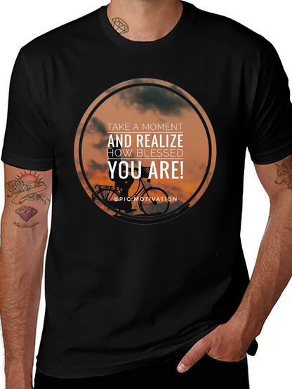 Blessed Moment Graphic Tee - Inspirational T-Shirt
