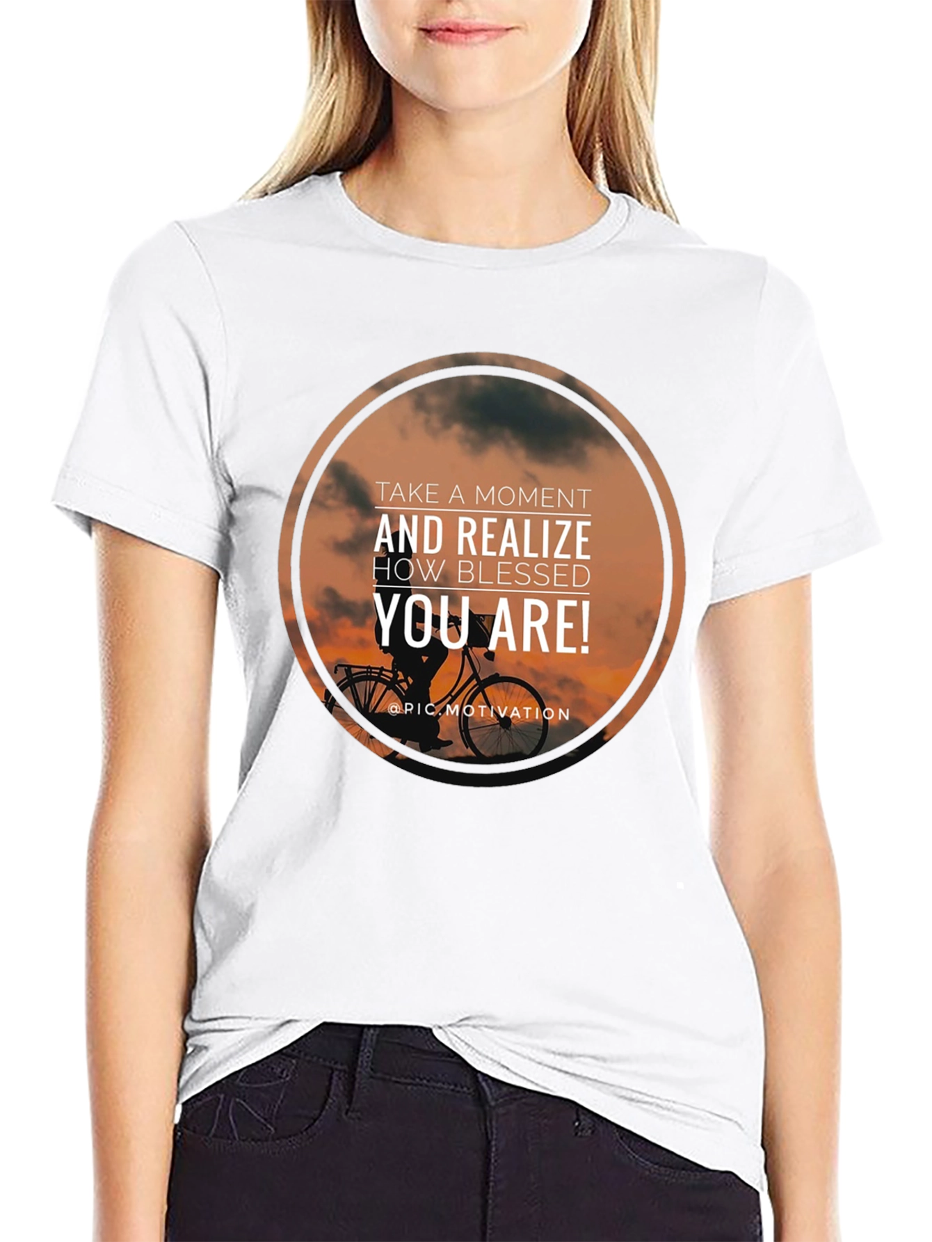 Blessed Moment Graphic Tee - Inspirational T-Shirt