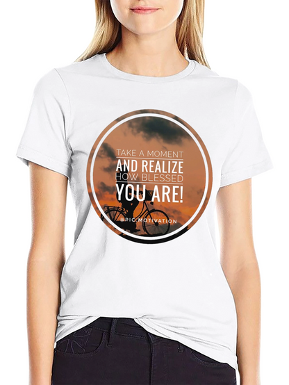 Blessed Moment Graphic Tee - Inspirational T-Shirt