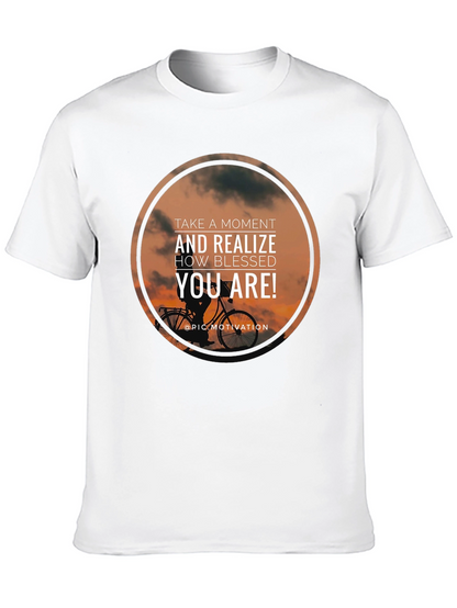 Blessed Moment Graphic Tee - Inspirational T-Shirt