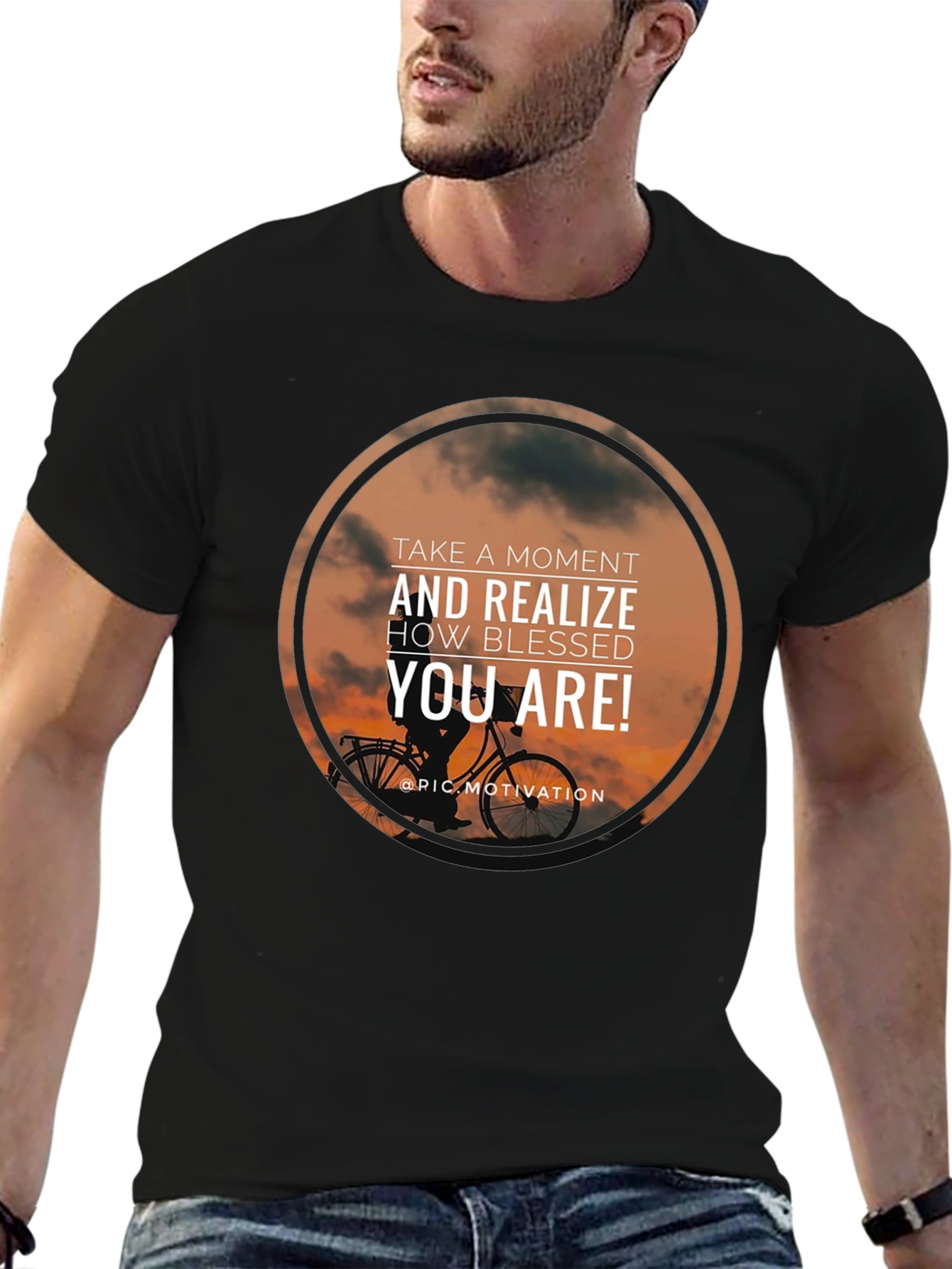 Blessed Moment Graphic Tee - Inspirational T-Shirt