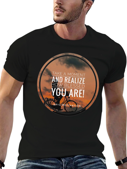 Blessed Moment Graphic Tee - Inspirational T-Shirt