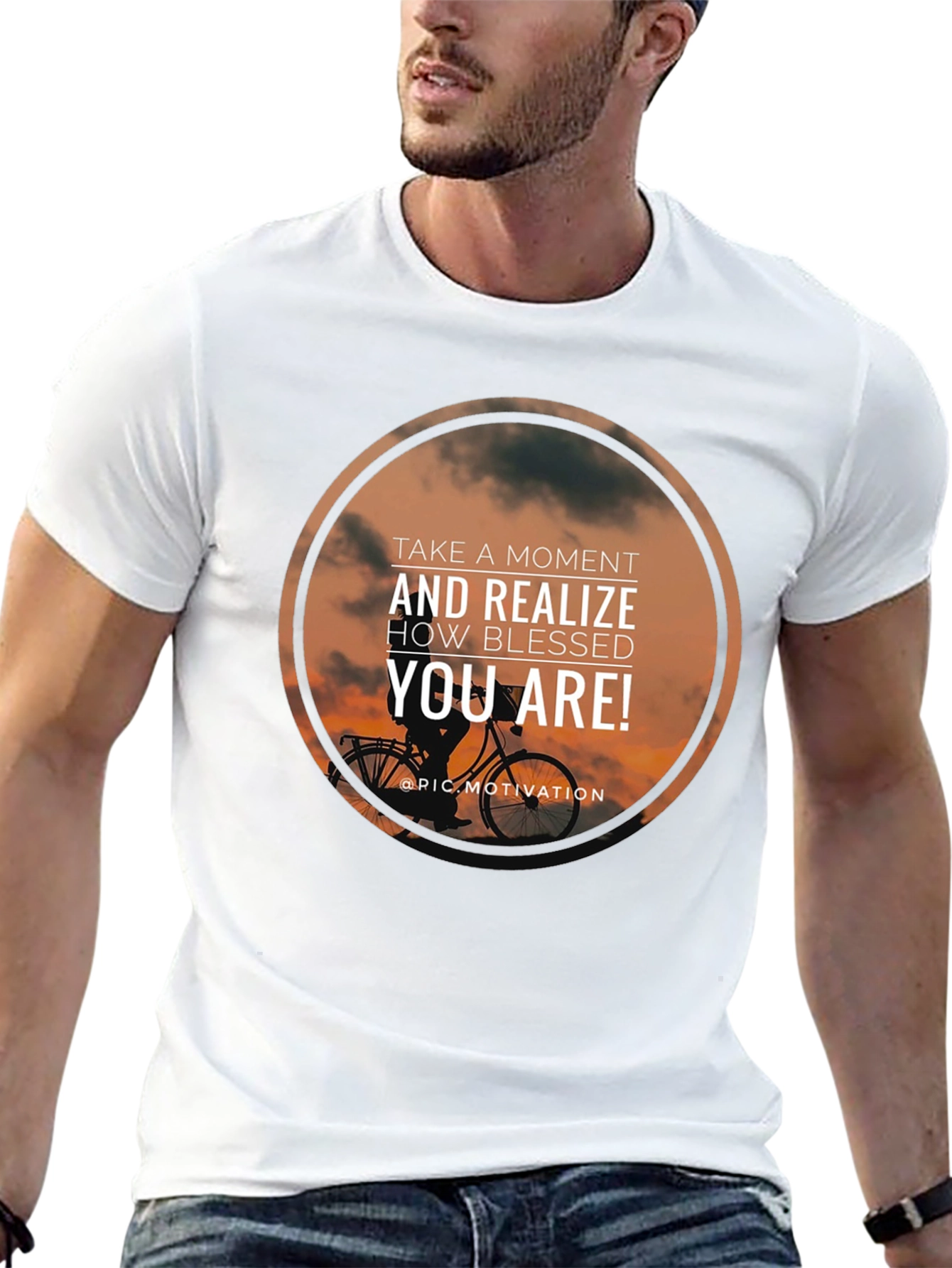 Blessed Moment Graphic Tee - Inspirational T-Shirt