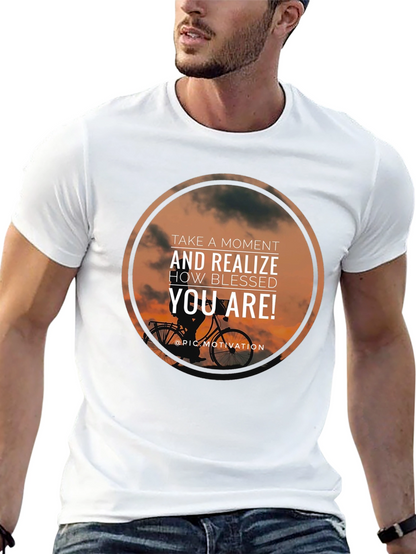 Blessed Moment Graphic Tee - Inspirational T-Shirt