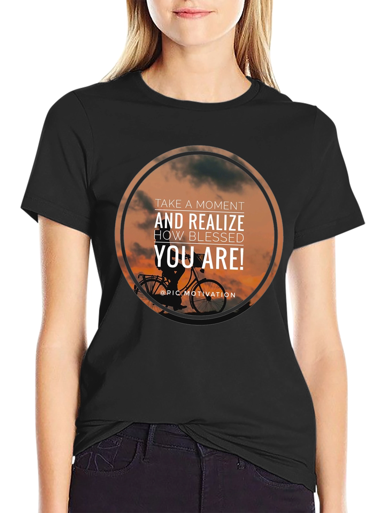 Blessed Moment Graphic Tee - Inspirational T-Shirt