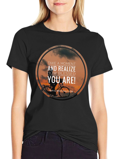 Blessed Moment Graphic Tee - Inspirational T-Shirt