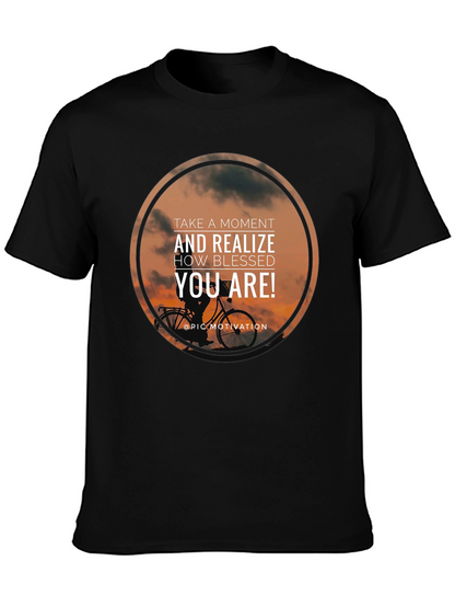 Blessed Moment Graphic Tee - Inspirational T-Shirt