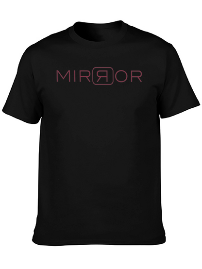 MIRROR Graphic Tee - Soft Cotton Casual T-Shirt
