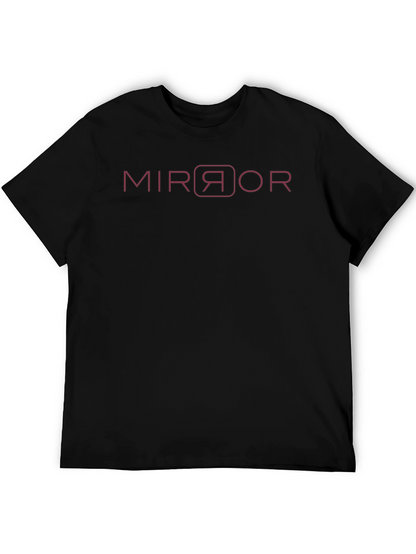 MIRROR Graphic Tee - Soft Cotton Casual T-Shirt