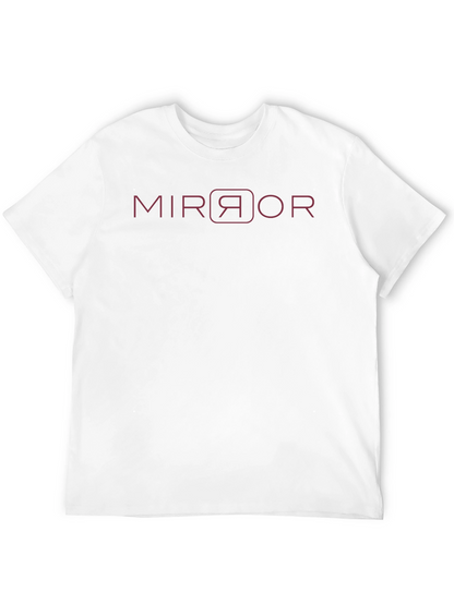 MIRROR Graphic Tee - Soft Cotton Casual T-Shirt