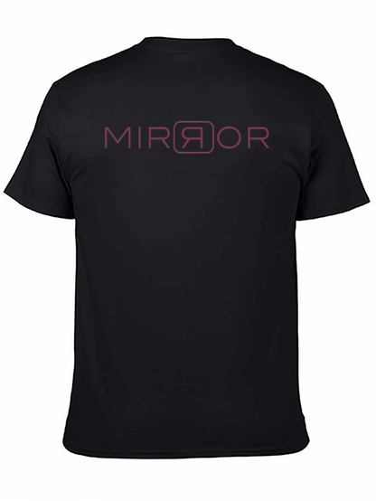 MIRROR Graphic Tee - Soft Cotton Casual T-Shirt