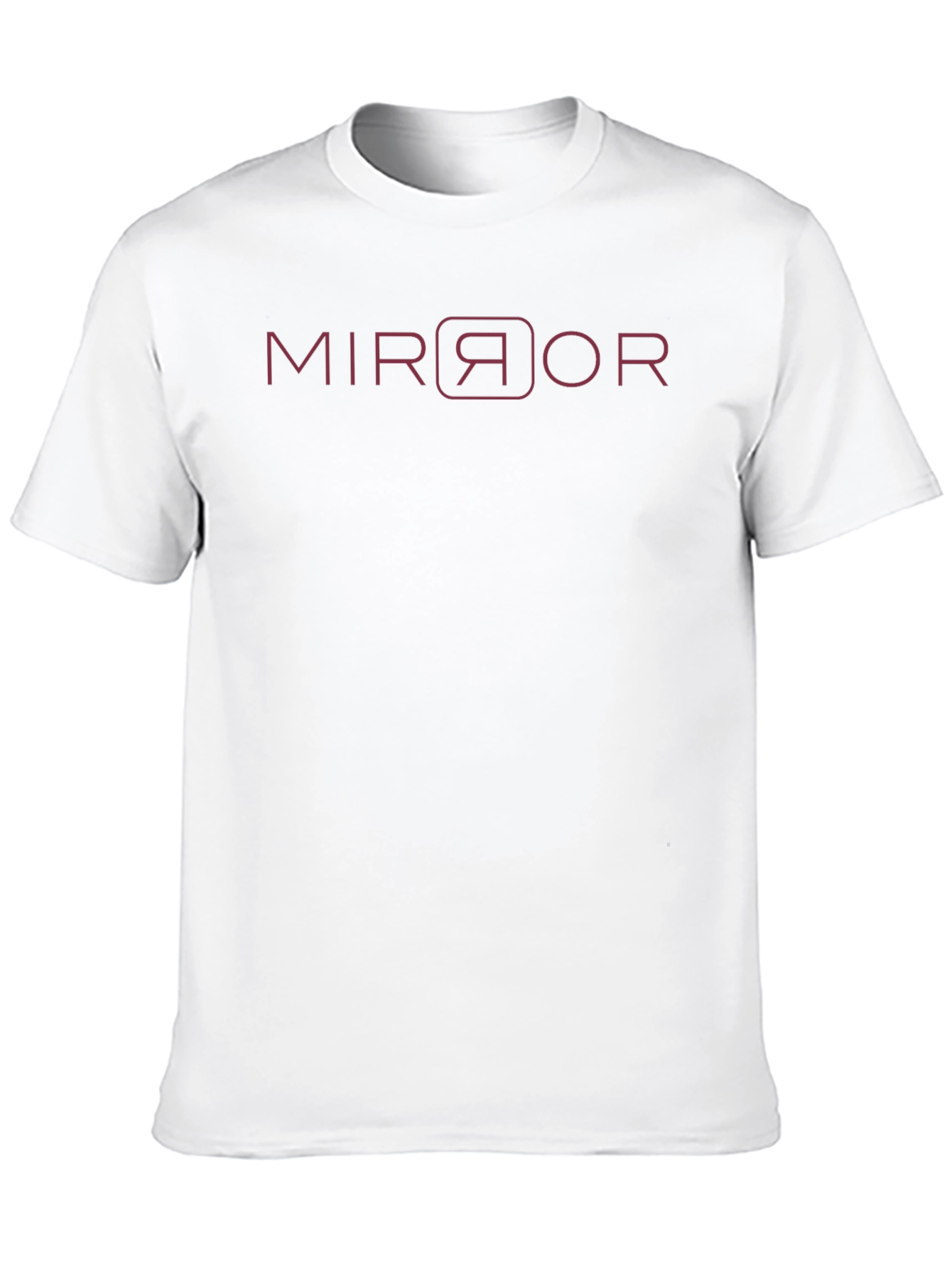 MIRROR Graphic Tee - Soft Cotton Casual T-Shirt