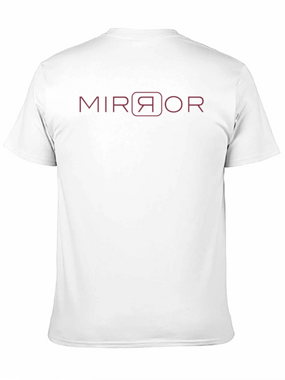 MIRROR Graphic Tee - Soft Cotton Casual T-Shirt