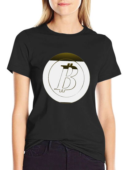 Bitcoin Crypto T-Shirt - Classic Black Tee