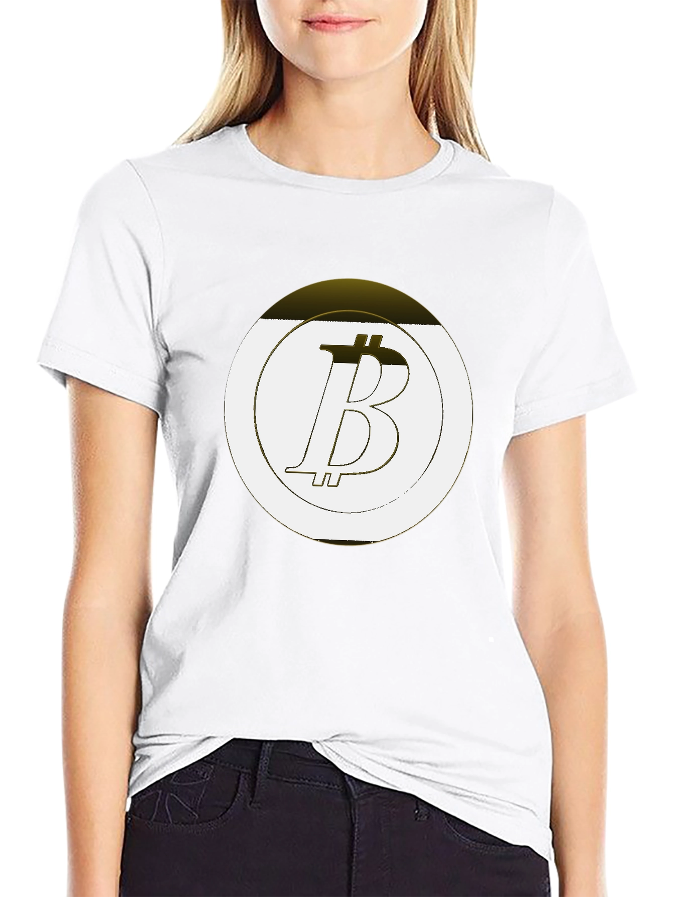 Bitcoin Crypto T-Shirt - Classic Black Tee