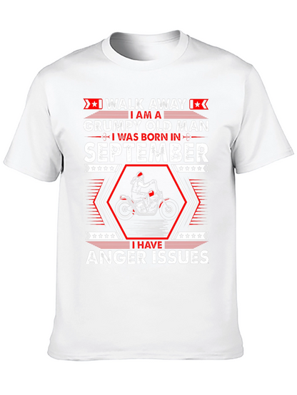 Grumpy Old Man September T-Shirt