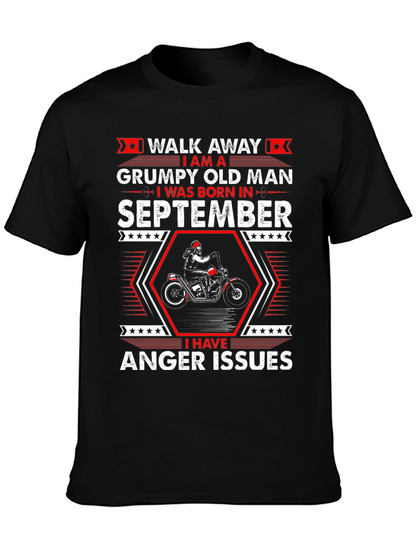 Grumpy Old Man September T-Shirt